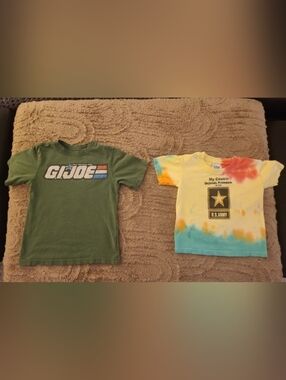 Boys Graphic T-Shirt Bundle | GI Joe + US Army | Size 5/6